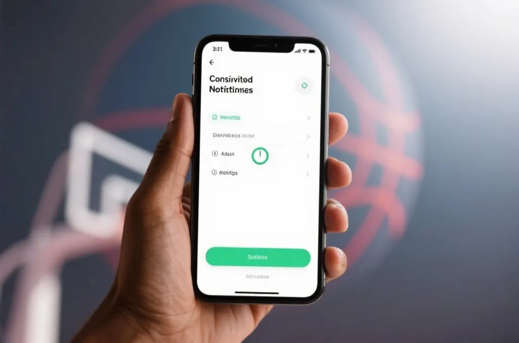 手机APP个性化推送设置界面示意图
